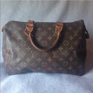 Vintage Louis Vuitton Monogram Speedy 30